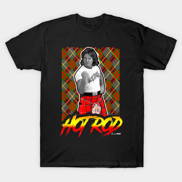 Roddy Piper Hot Rod Neon Series T-Shirt by Holman